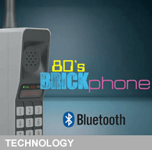 80s Bluetooth Brick Phone