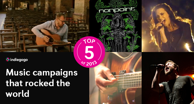Indiegogo Top 5 of 2013