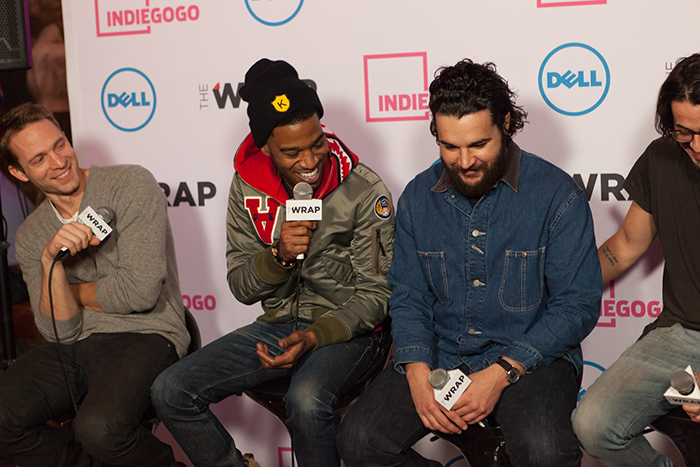 Kid Cudi and Christopher Abbott talk about making James White.