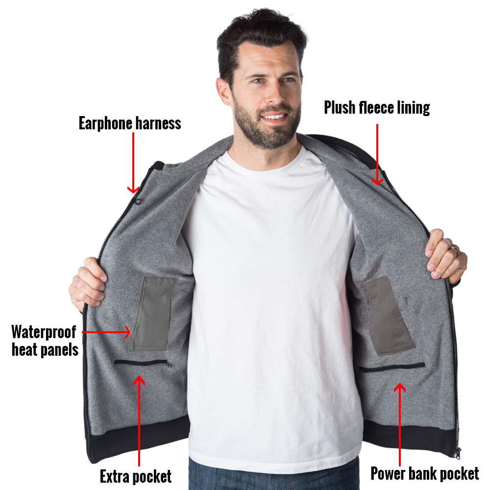 Evolve heated hoodie