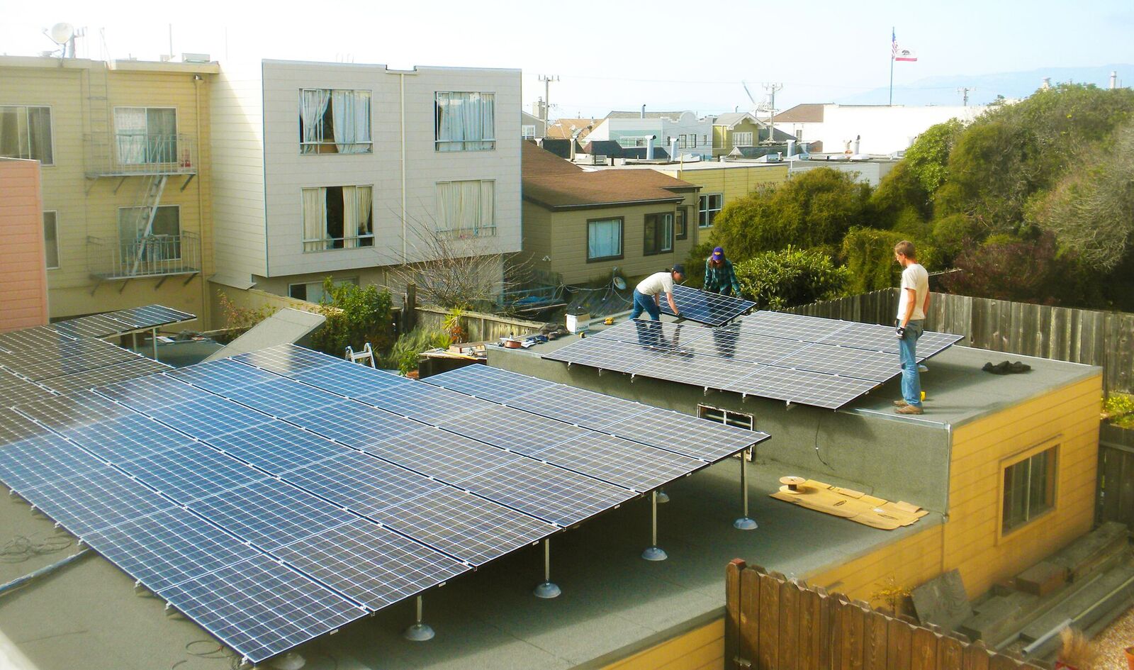 solar panels funding