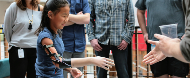 How a teen scientist is augmenting the human body, one robotic limb at a time
