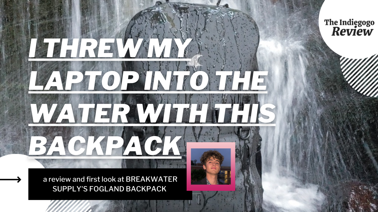 Fogland Backpack: I Threw My Laptop in the Pool
