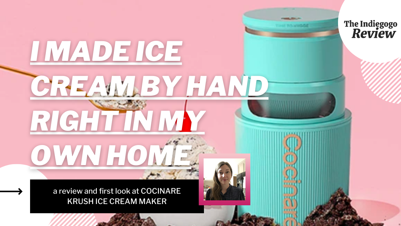 DIY Ice Cream Is Easy, Fun, And Portable With Cocinare KRUSH