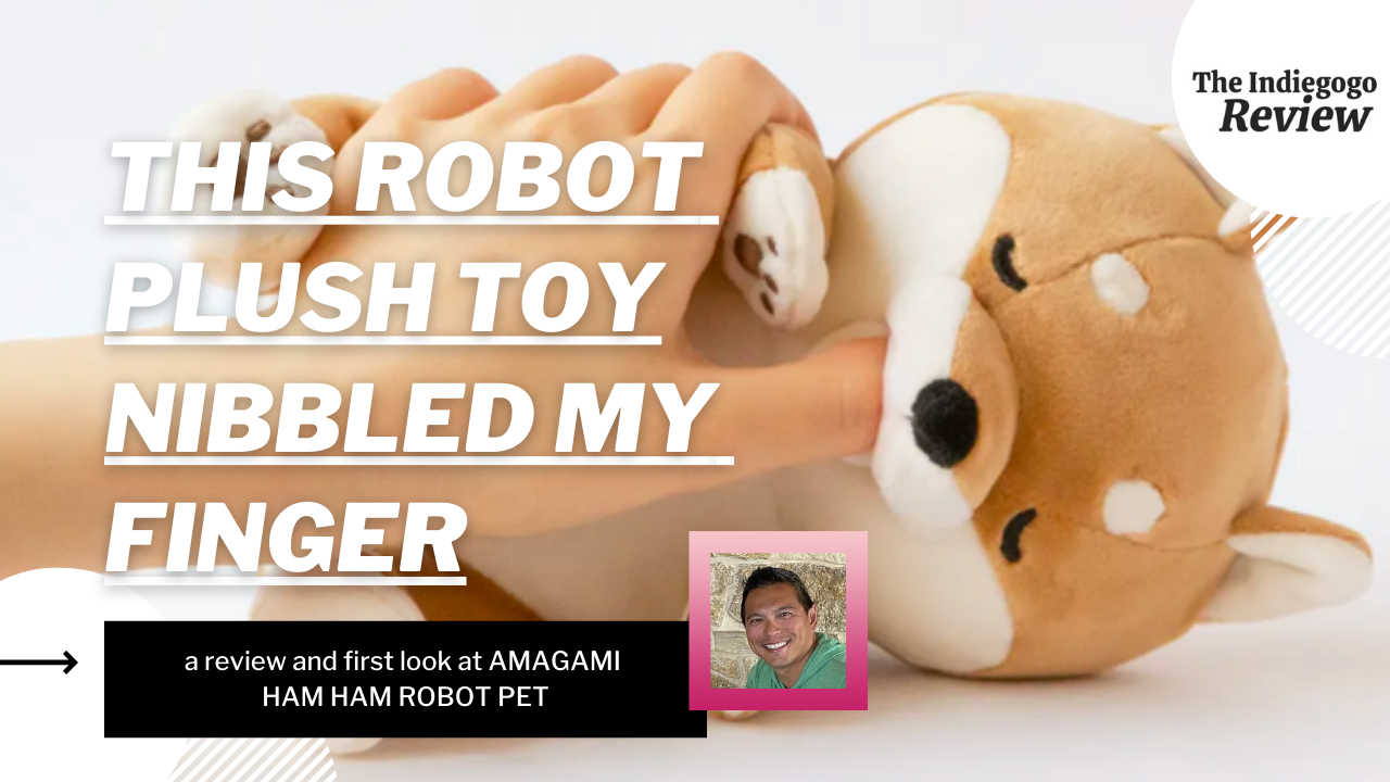 Cute, Cuddly, Comforting: This Robot Plushie Gently Nibbles Your Fingers