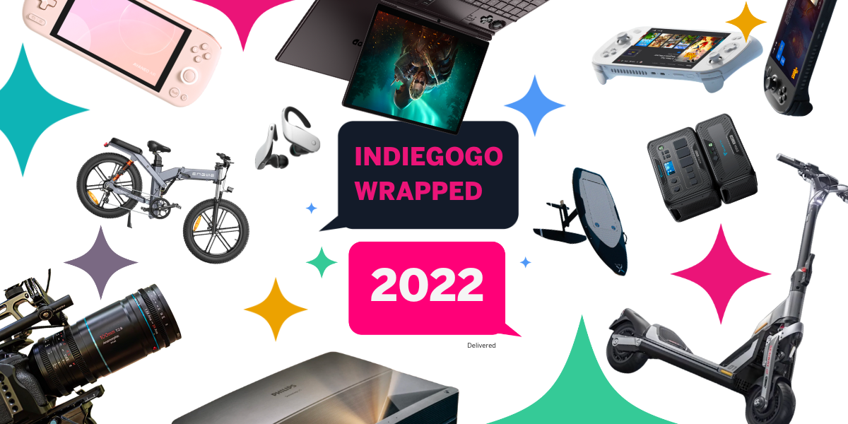 The Top 10 Crowdfunding Campaigns of 2022: Indiegogo Year In Review - The  Indiegogo Review