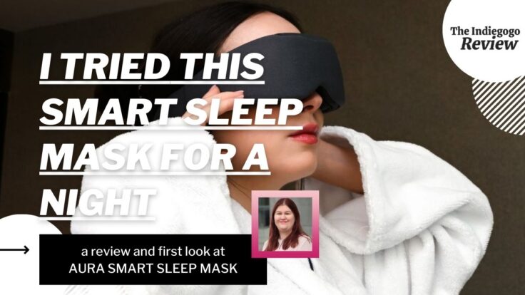 I tried this smart sleep mask for a night